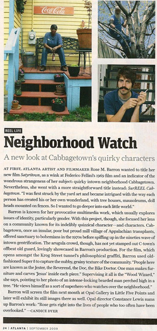 Atlanta Magazine Article